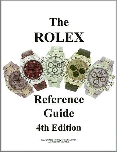 rolex reference guide 4th edition